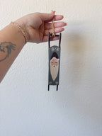 Wooden Santa Sleigh Ornament