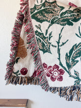 Load image into Gallery viewer, Holly Leaf and Berry Blanket
