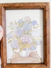 Load image into Gallery viewer, Framed Hydrangea Print
