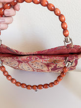Load image into Gallery viewer, Red Floral Handbag
