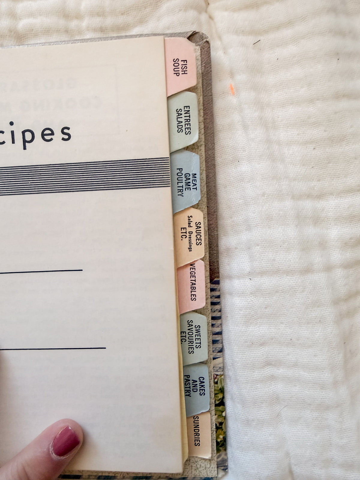 Vintage Recipe Journal