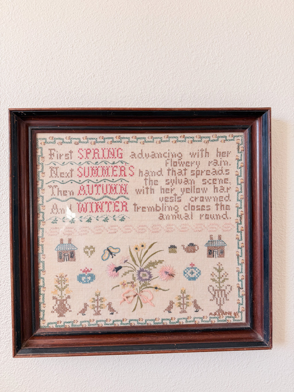 Four Seasons Cross Stitch