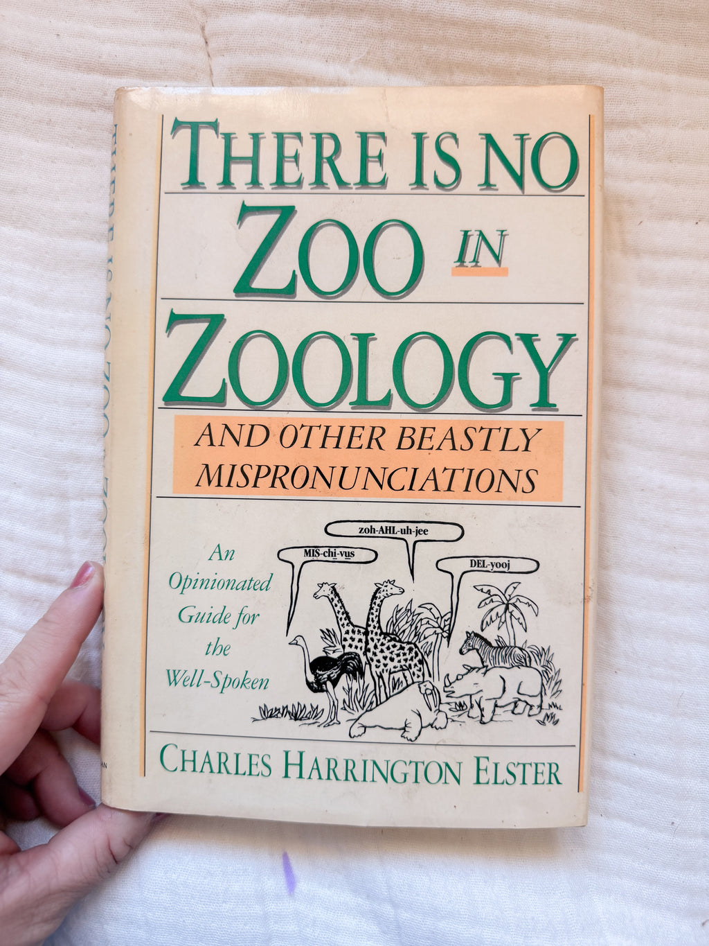 There's no Zoo in Zoology Book