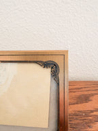 Etched Brass Photo Frame