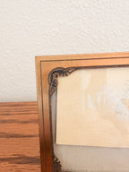 Etched Brass Photo Frame