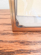 Etched Brass Photo Frame