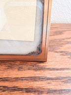 Etched Brass Photo Frame
