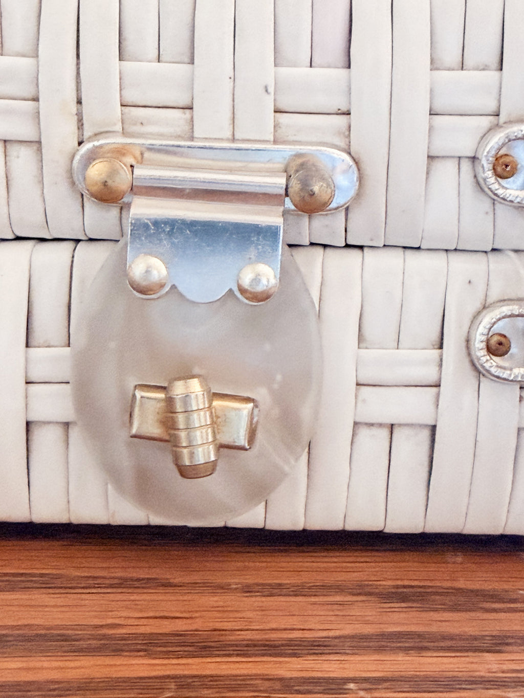 Wicker Beaded Purse