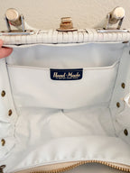 Wicker Beaded Purse