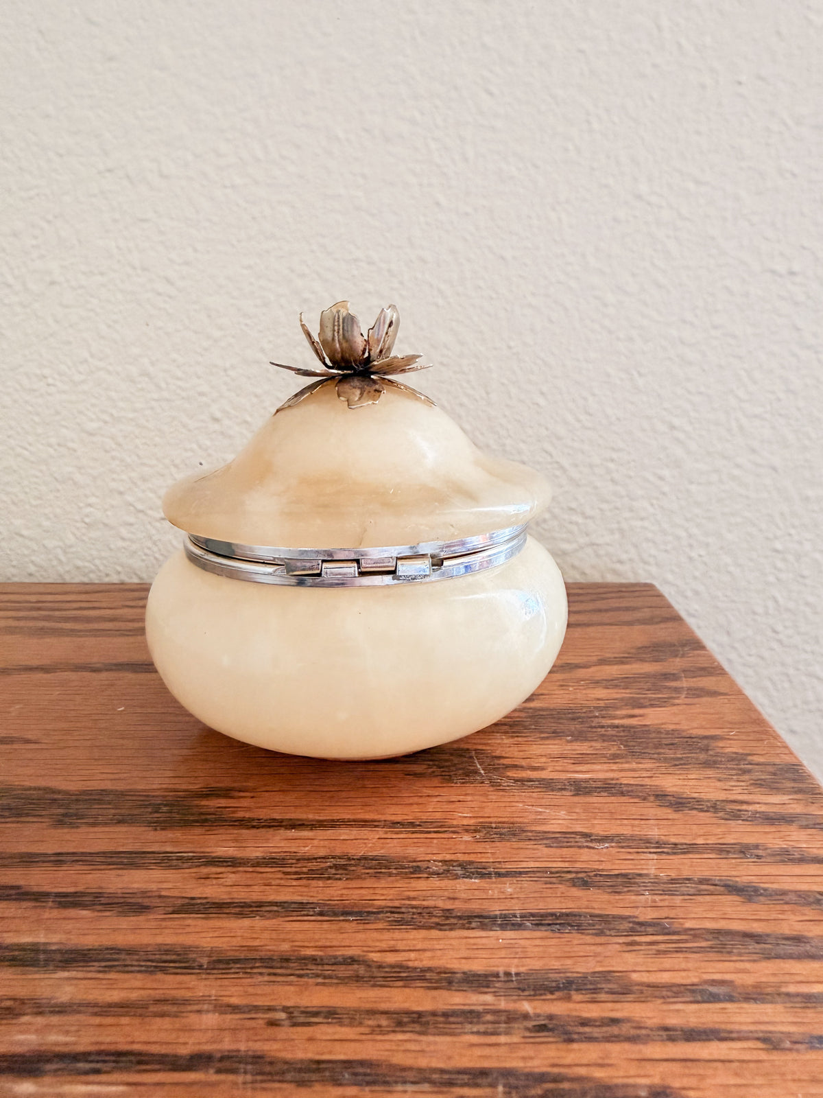 Alabaster Trinket Box