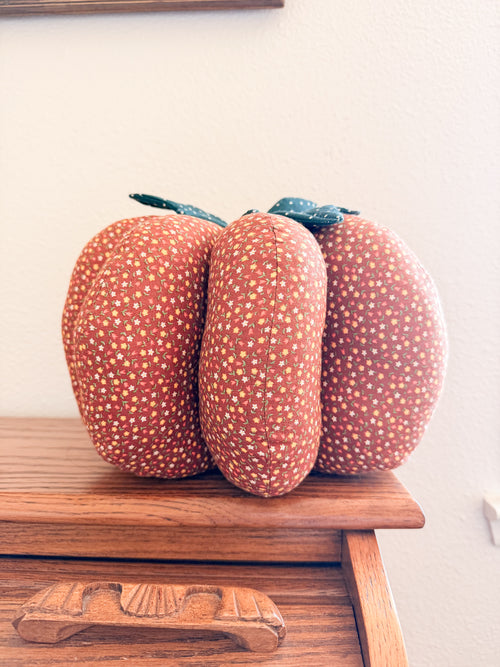 1980s Stuffed Pumpkin