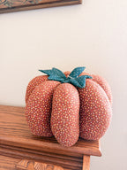 1980s Stuffed Pumpkin