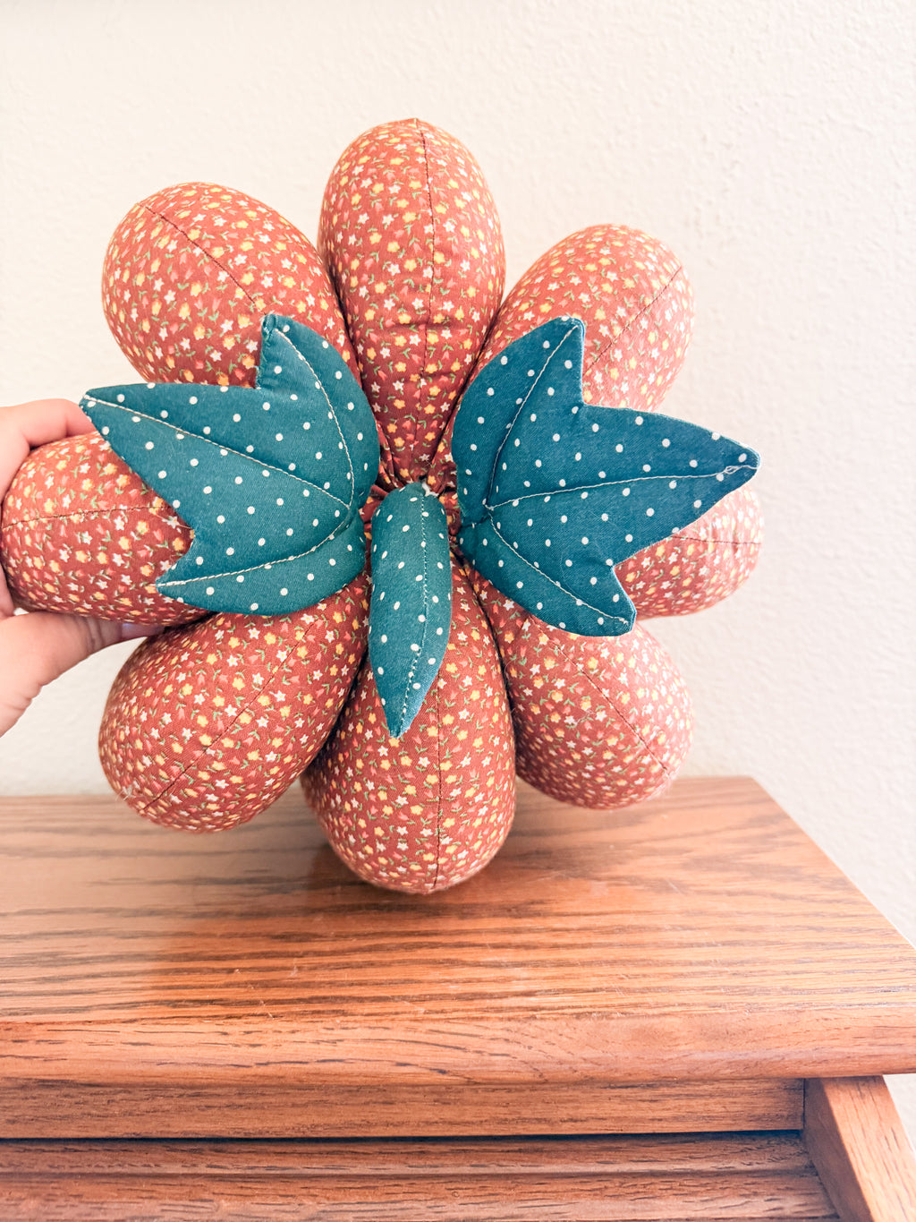 1980s Stuffed Pumpkin