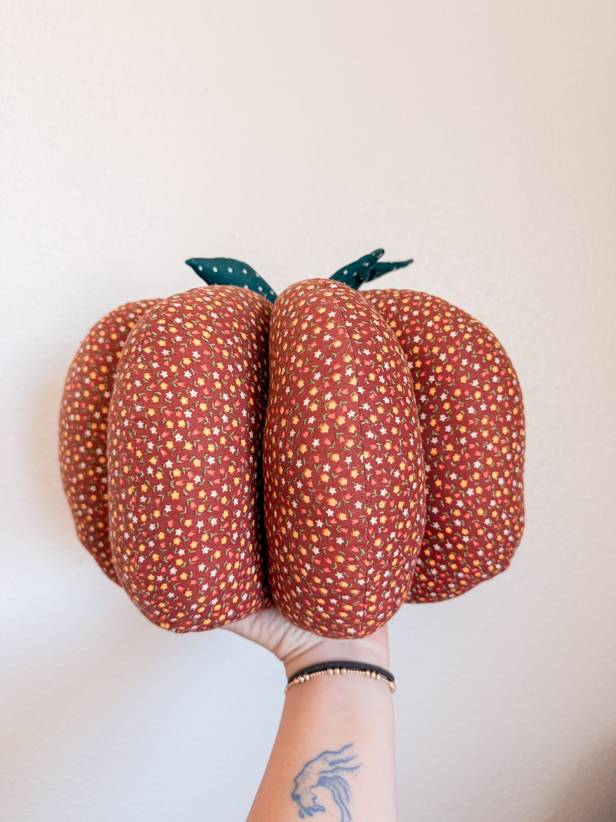 1980s Stuffed Pumpkin