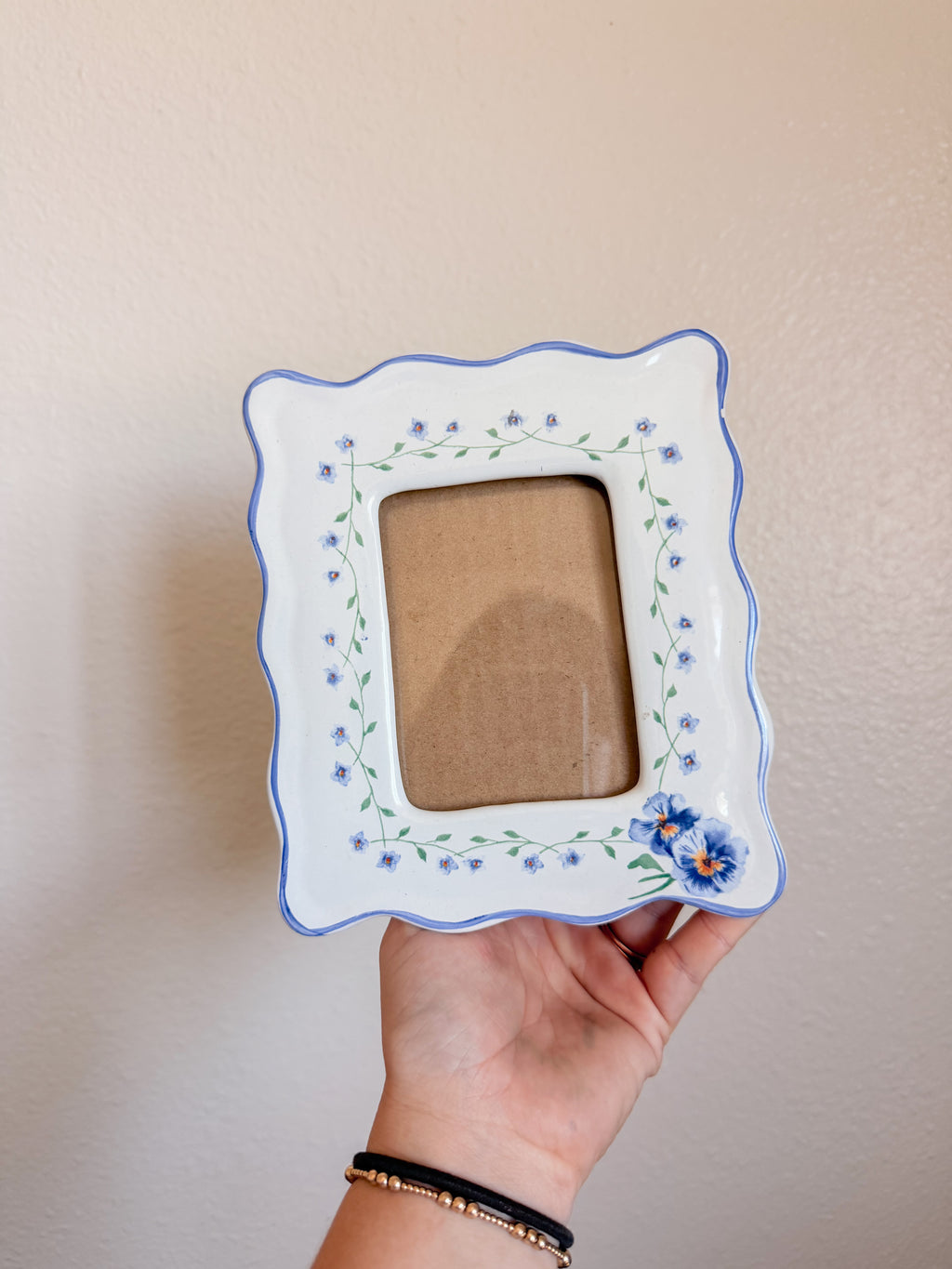 Floral Ceramic Frame
