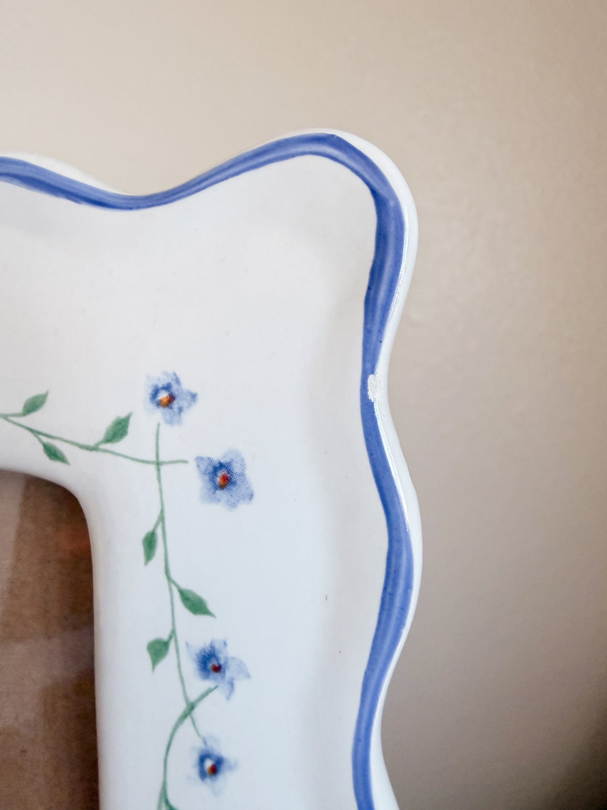 Floral Ceramic Frame