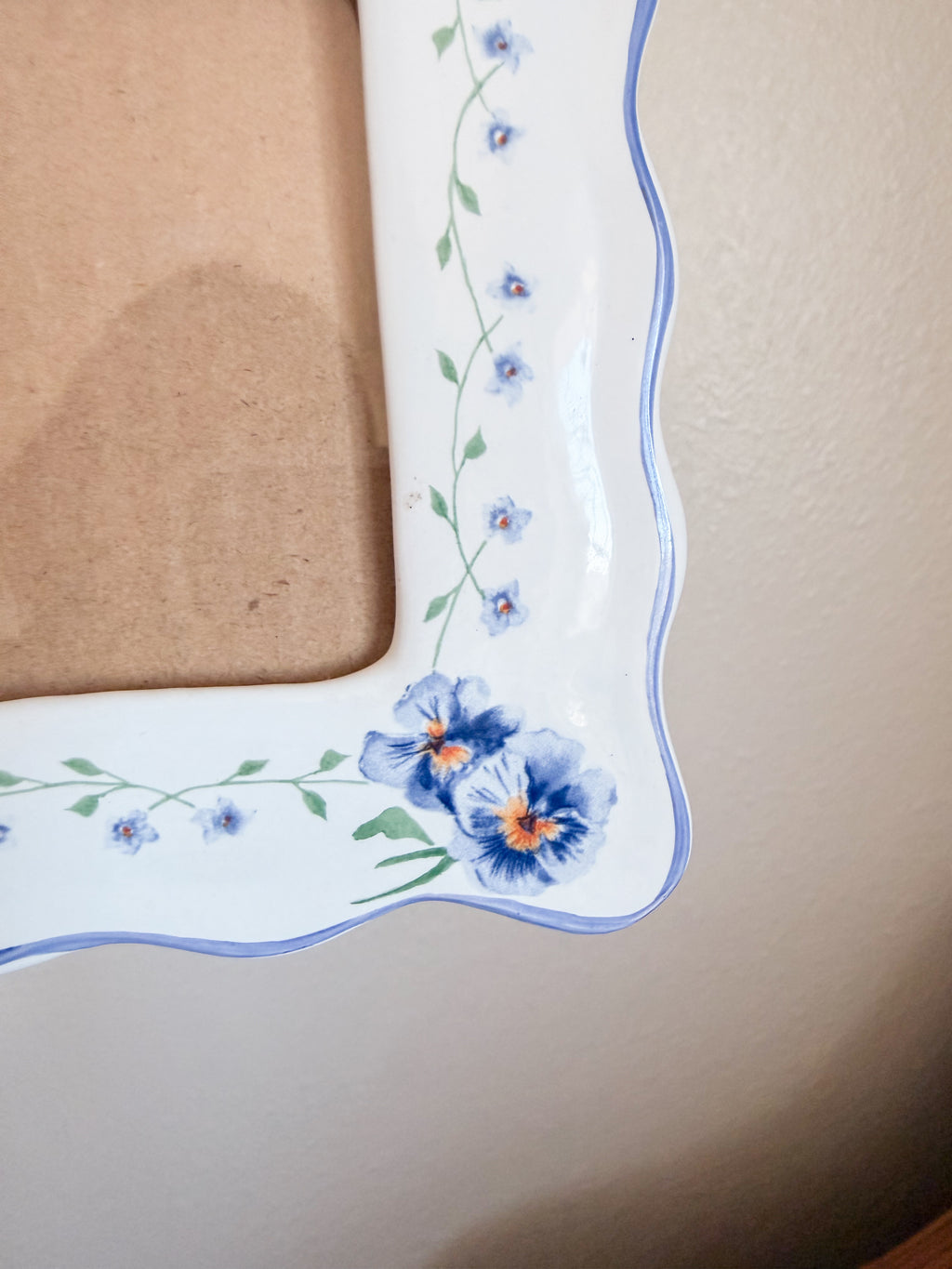 Floral Ceramic Frame