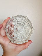 Clear Glass Candle Holders