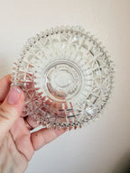 Clear Glass Candle Holders