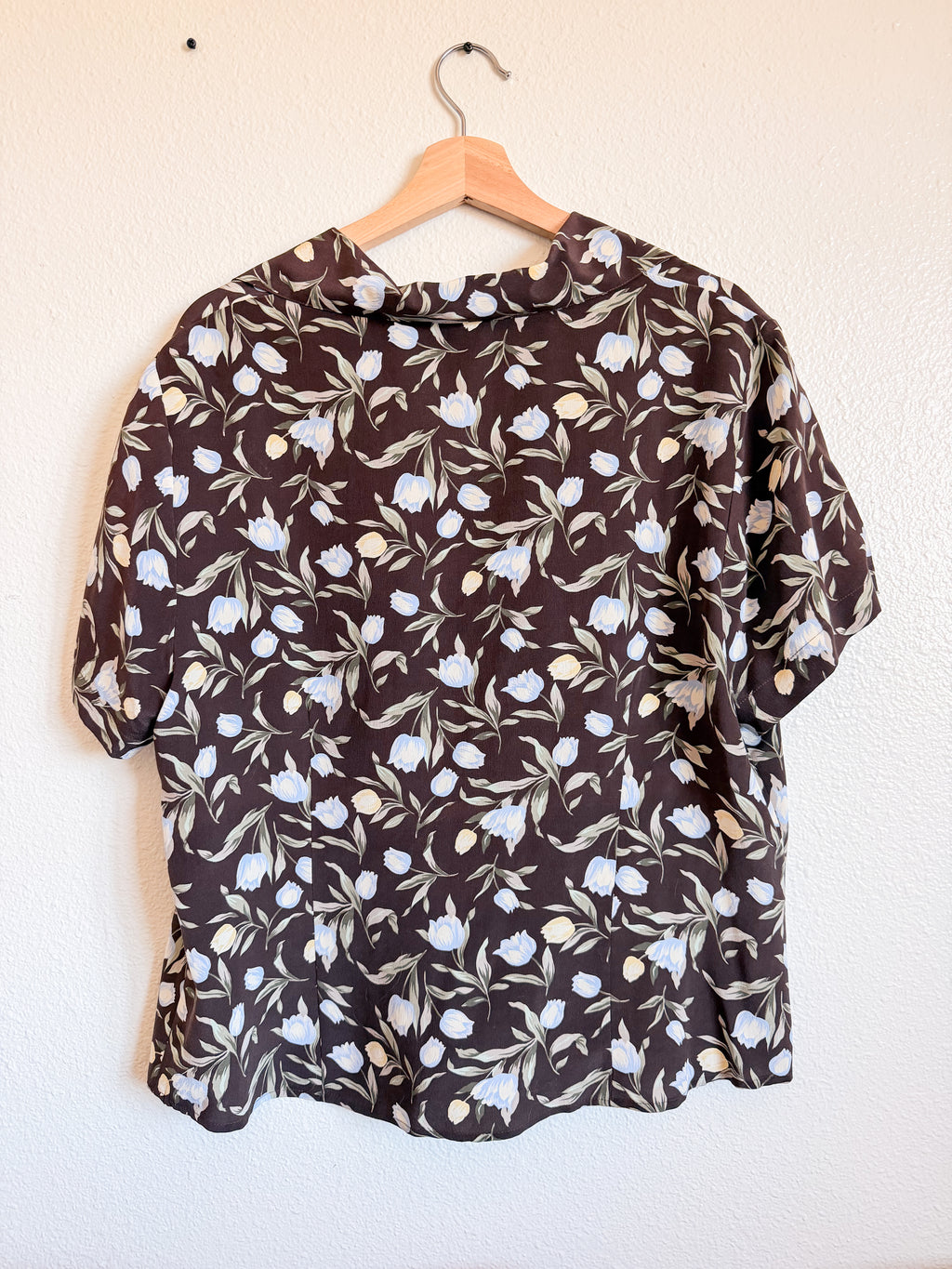Silk Tulip Blouse - Size 16W