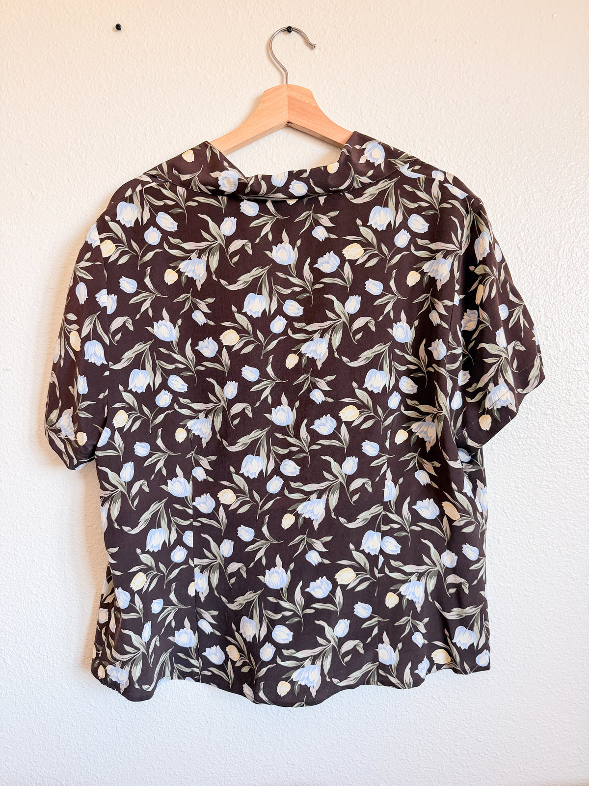 Silk Tulip Blouse - Size 16W