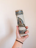 Folk Art Wall Vase