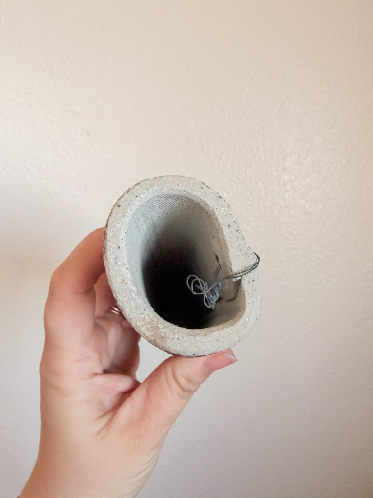 Folk Art Wall Vase