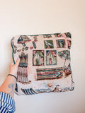 Beach House Throw Pillow