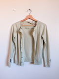 Sage Green Embroidered Cardigan - Size PS