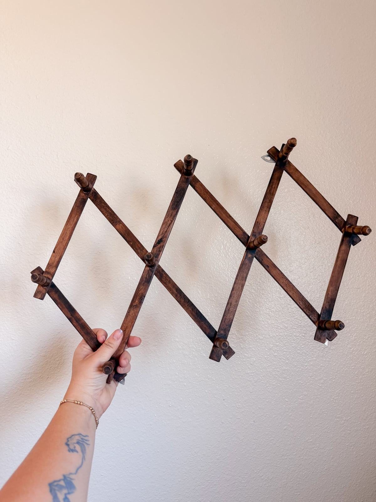 Accordion Peg Rack