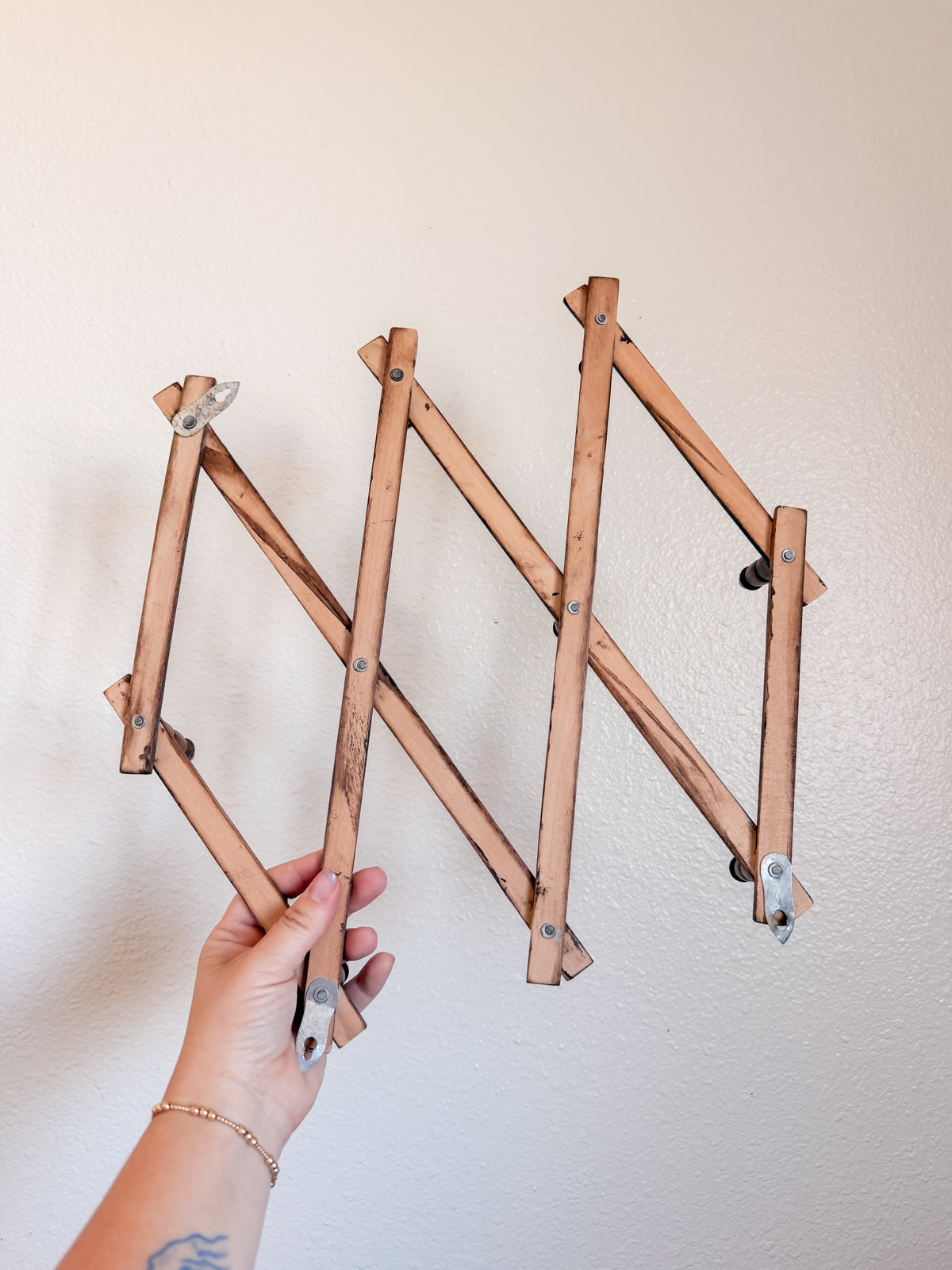 Accordion Peg Rack