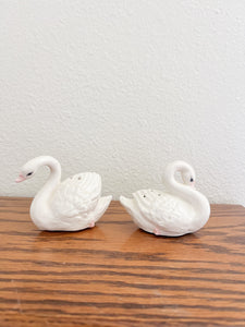 Swan Salt and Pepper Shakers