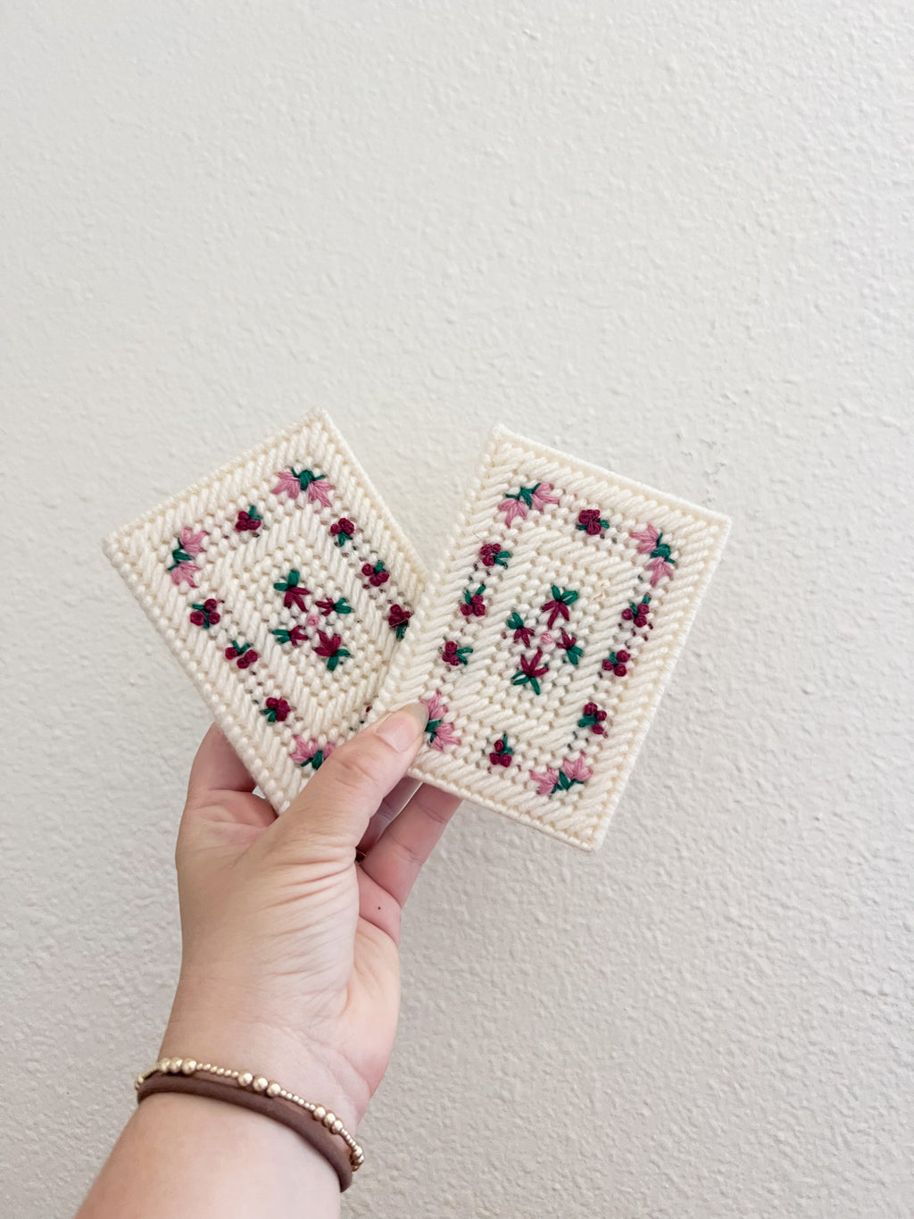 Cross Stitch Notepad Holder