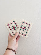 Cross Stitch Notepad Holder