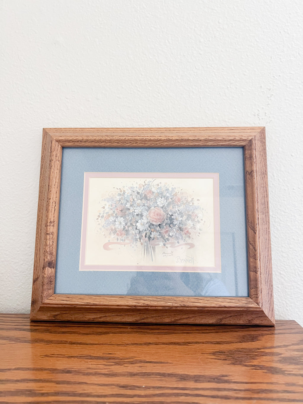 Framed Floral Print