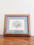 Framed Floral Print