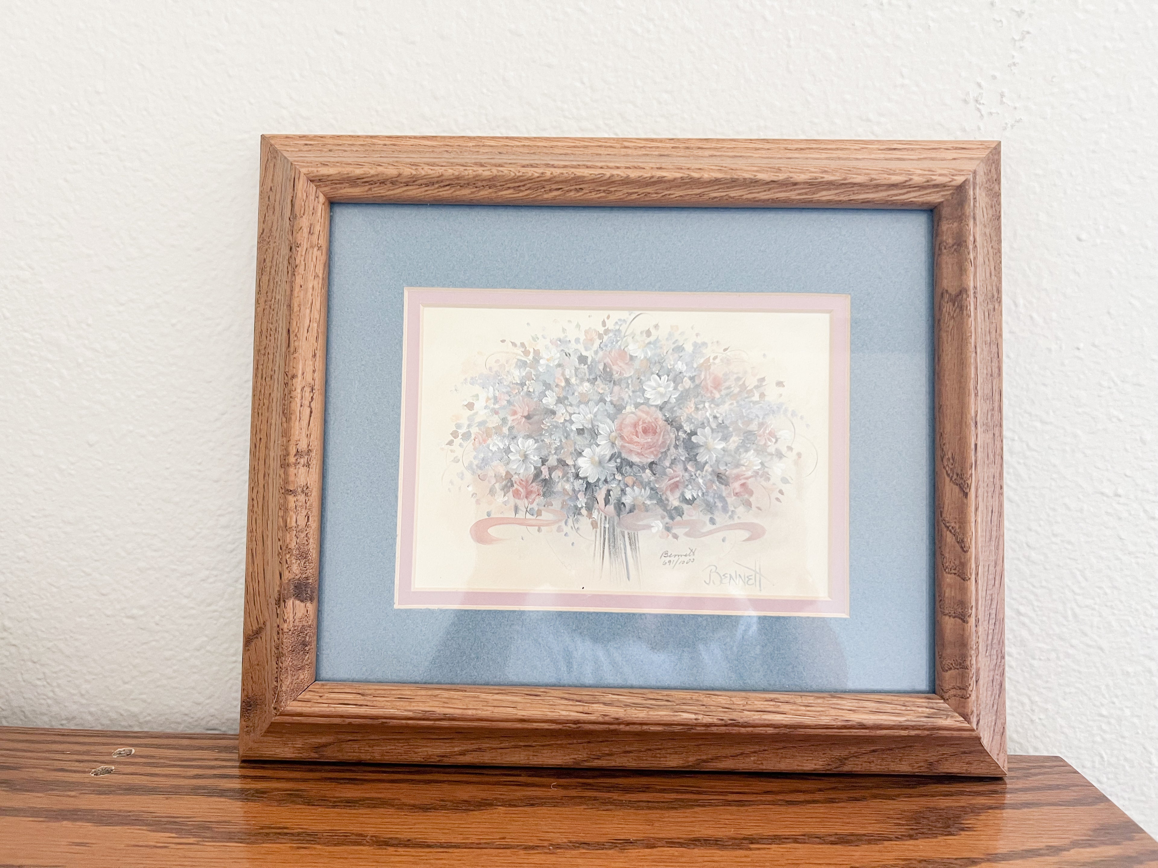 Framed Floral Print