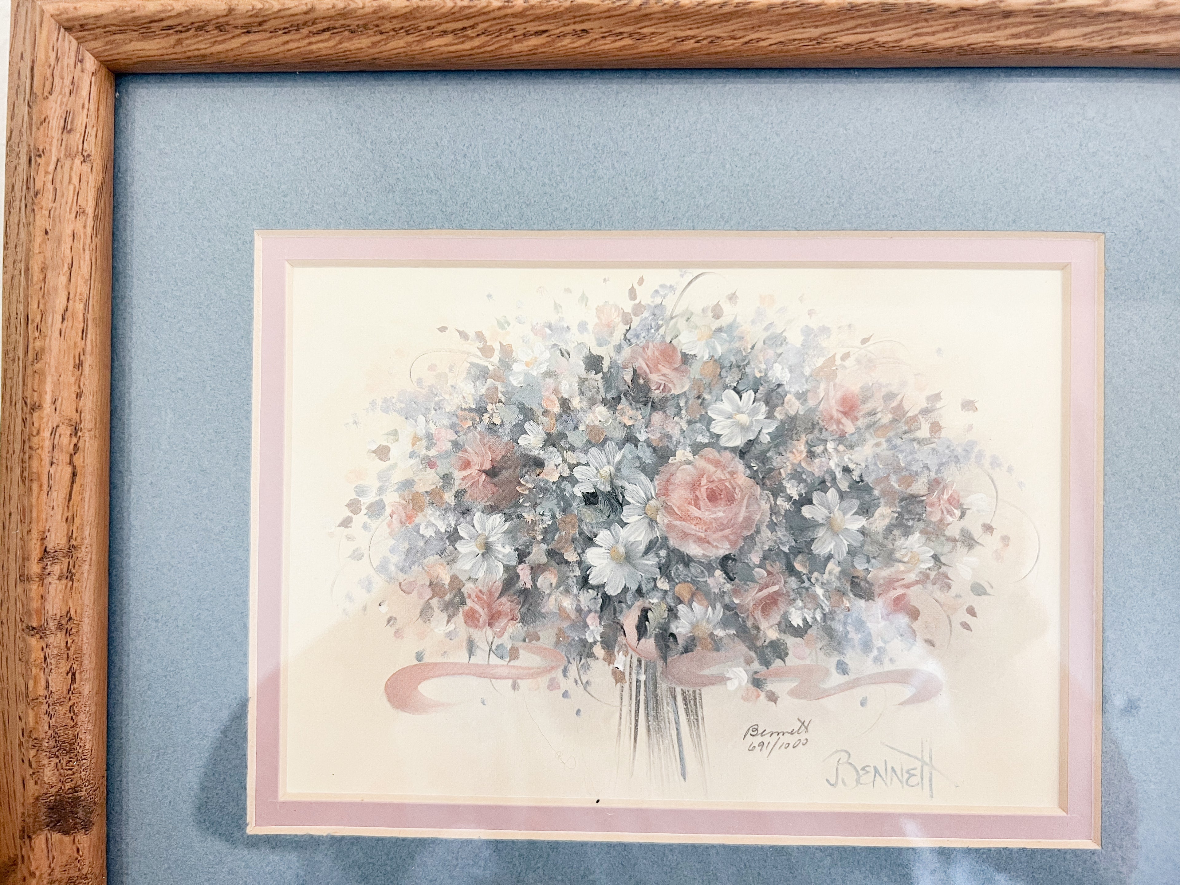 Framed Floral Print