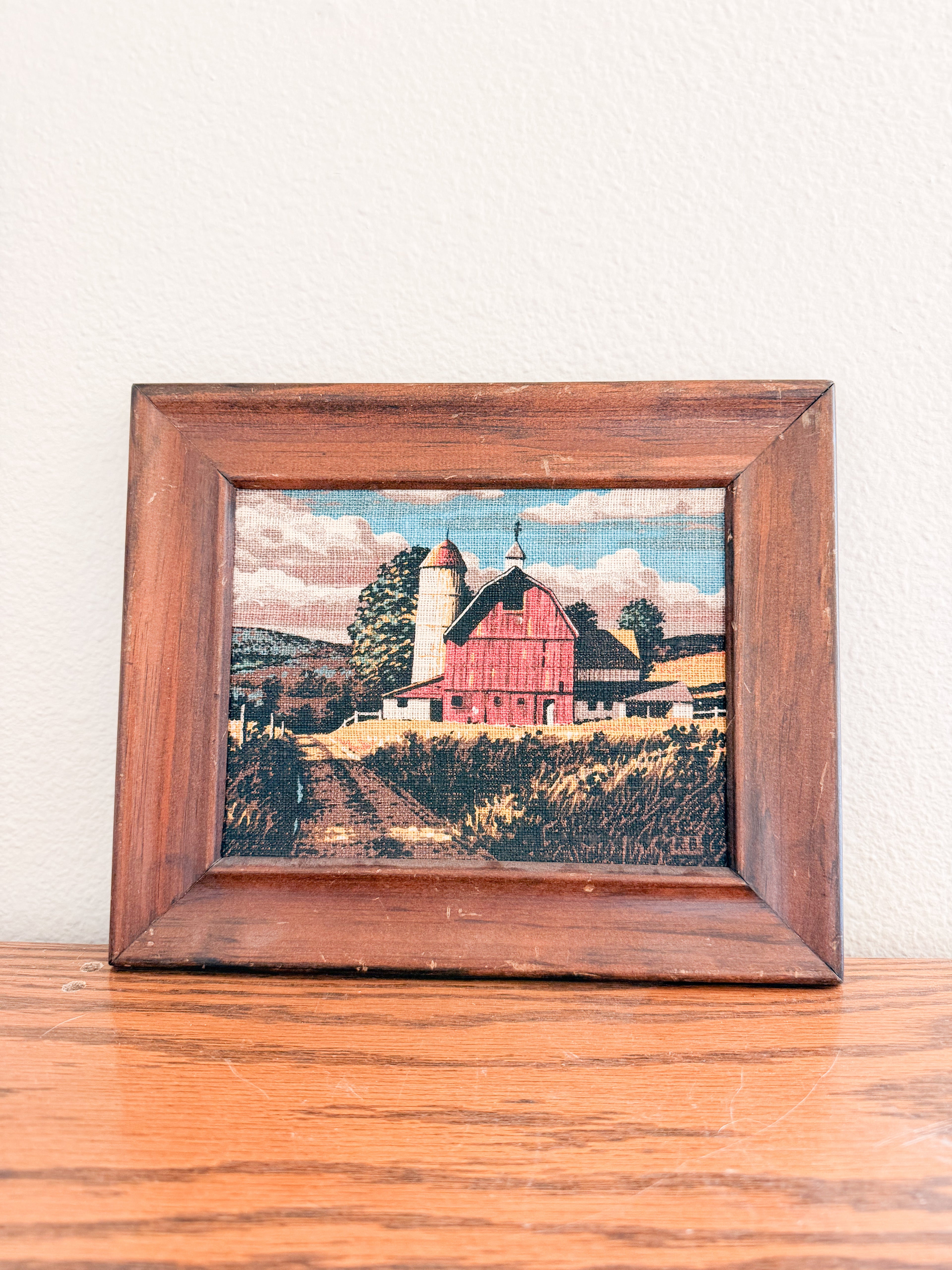 Farmhouse Burlap Print