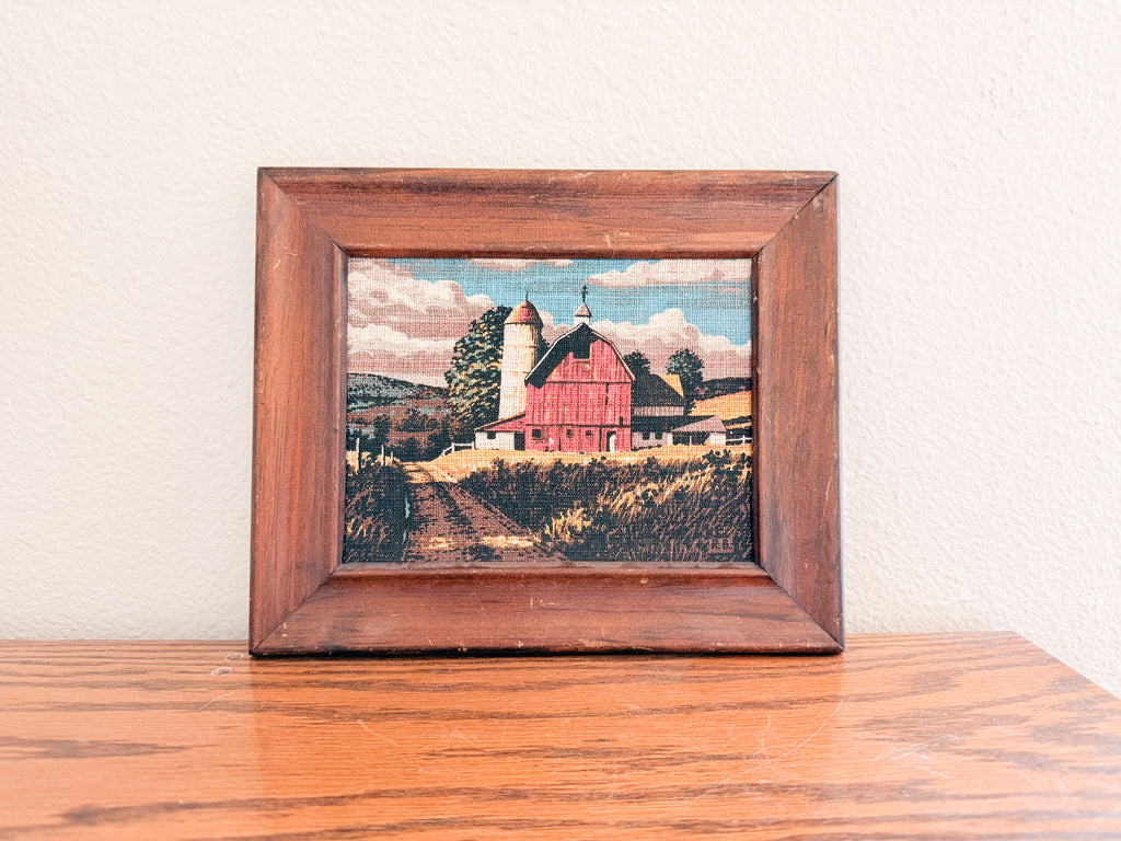 Farmhouse Burlap Print