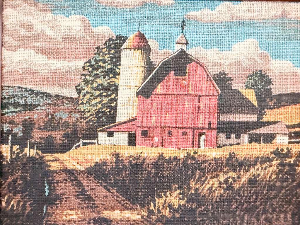 Farmhouse Burlap Print