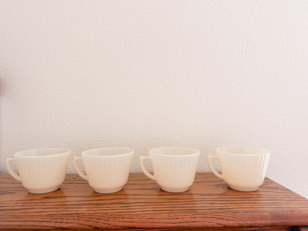 Ivory Teacup Set