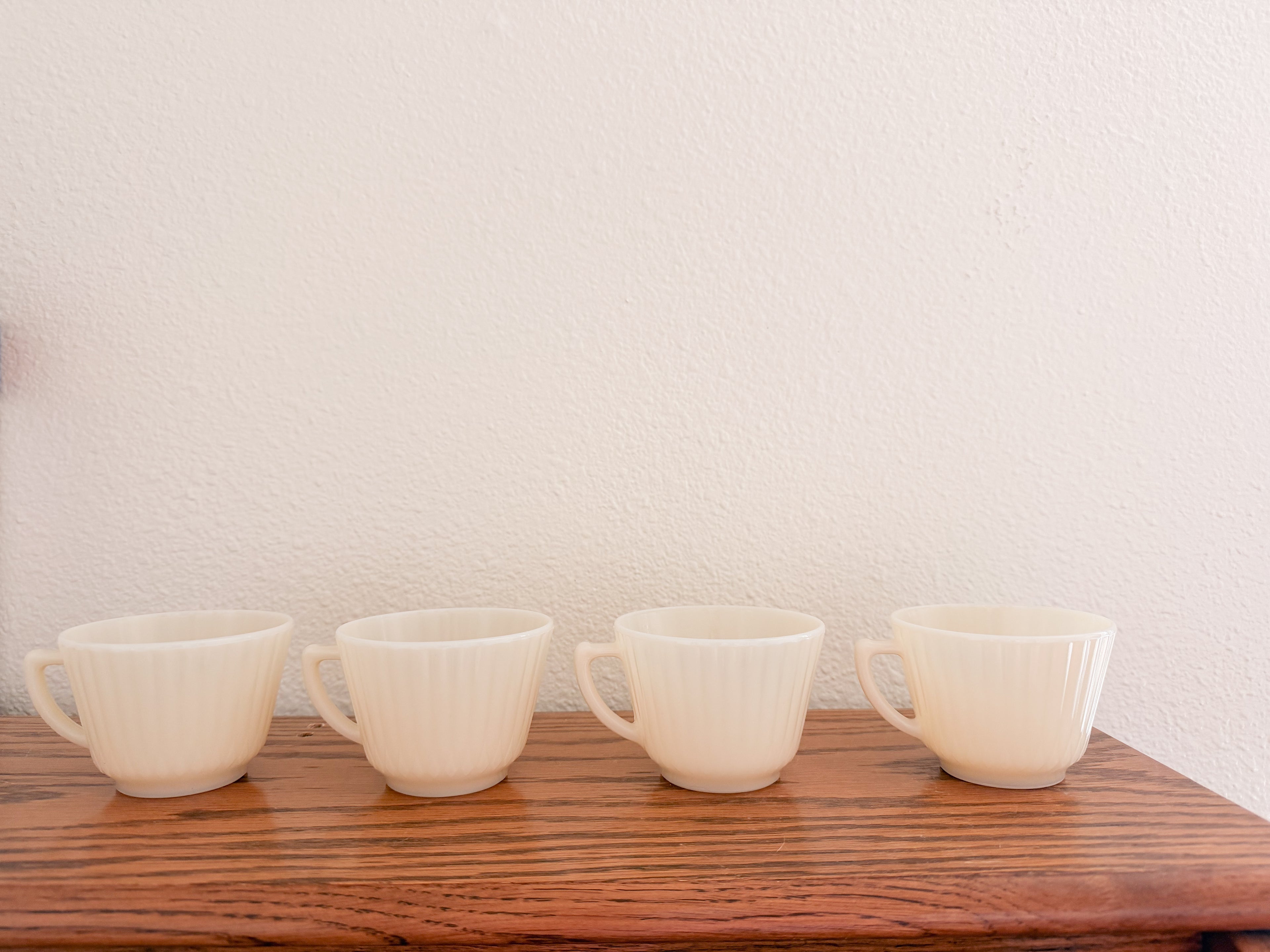 Ivory Teacup Set