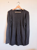 Dark Brown Pullover Sweater - Size M