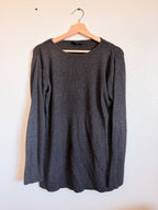 Dark Brown Pullover Sweater - Size M