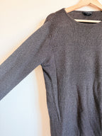 Dark Brown Pullover Sweater - Size M