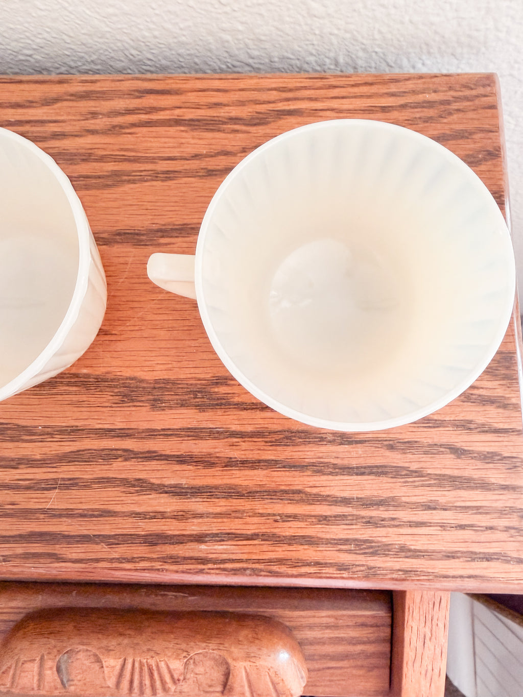 Ivory Teacup Set
