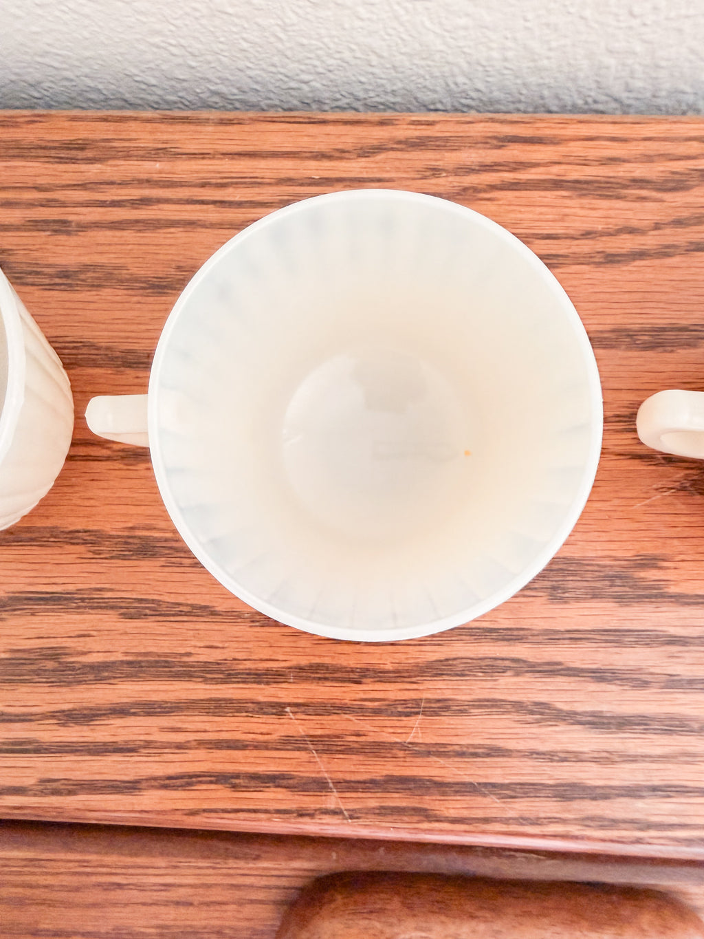 Ivory Teacup Set