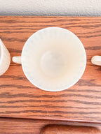 Ivory Teacup Set