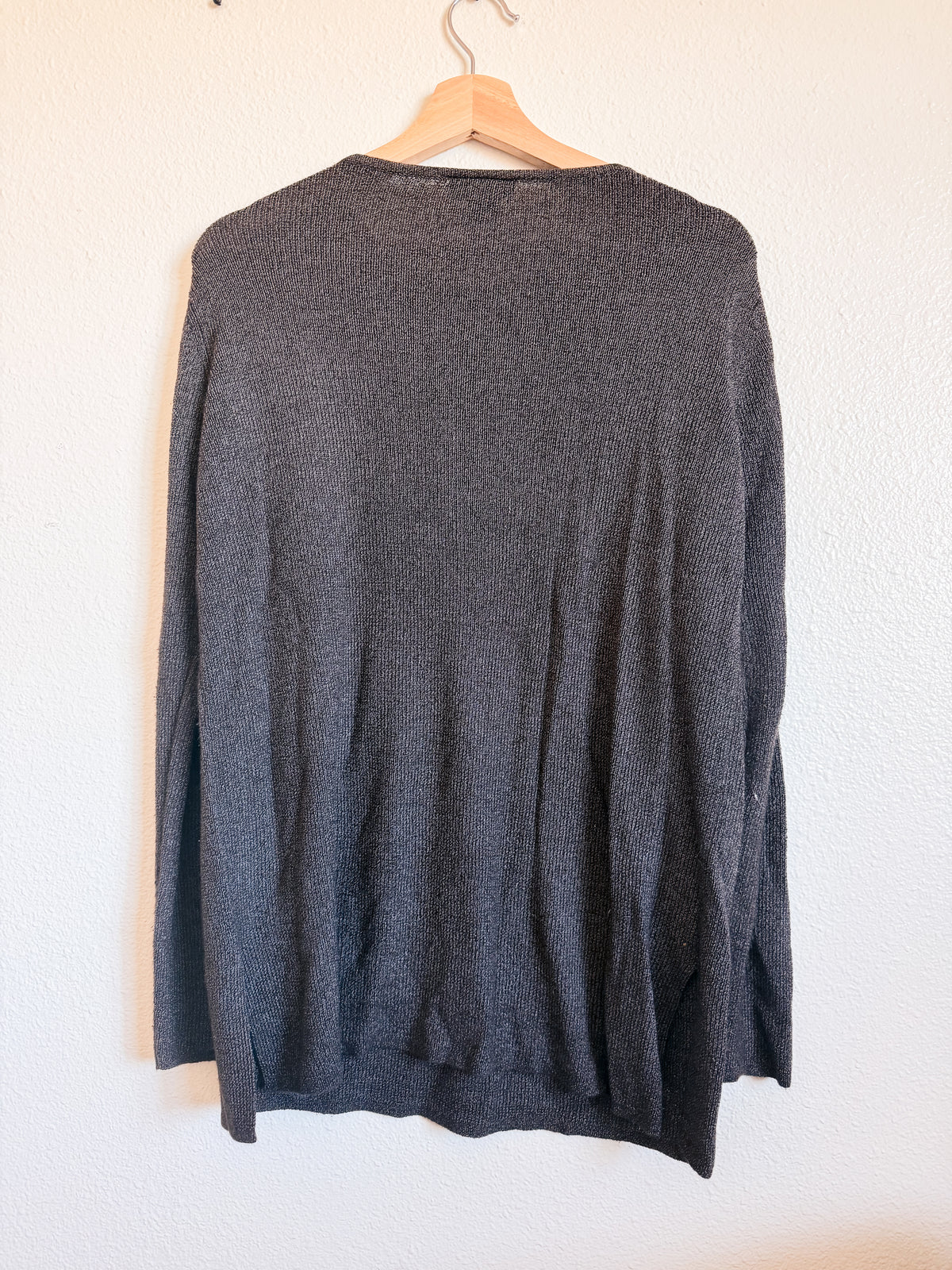 Dark Brown Pullover Sweater - Size M